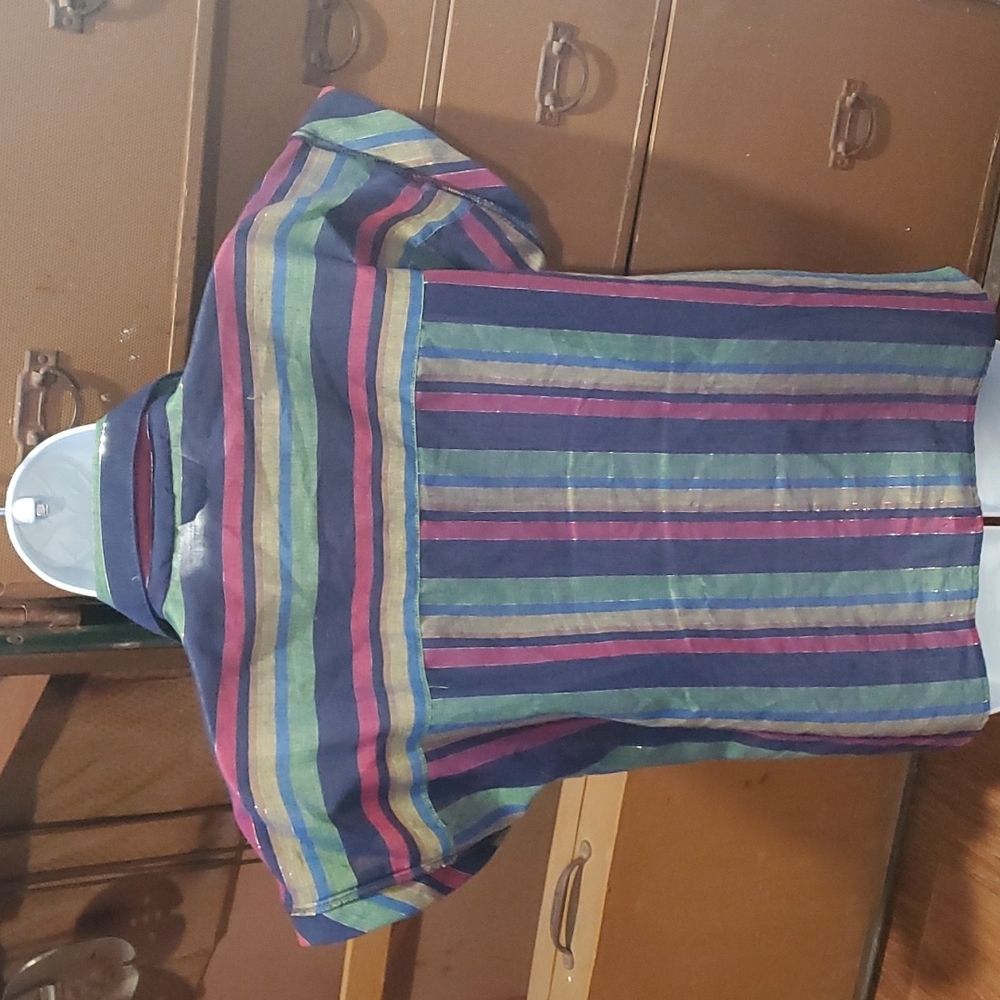 VINTAGE DIANE GILMAN blouse.   #4787 - Picture 8 of 10